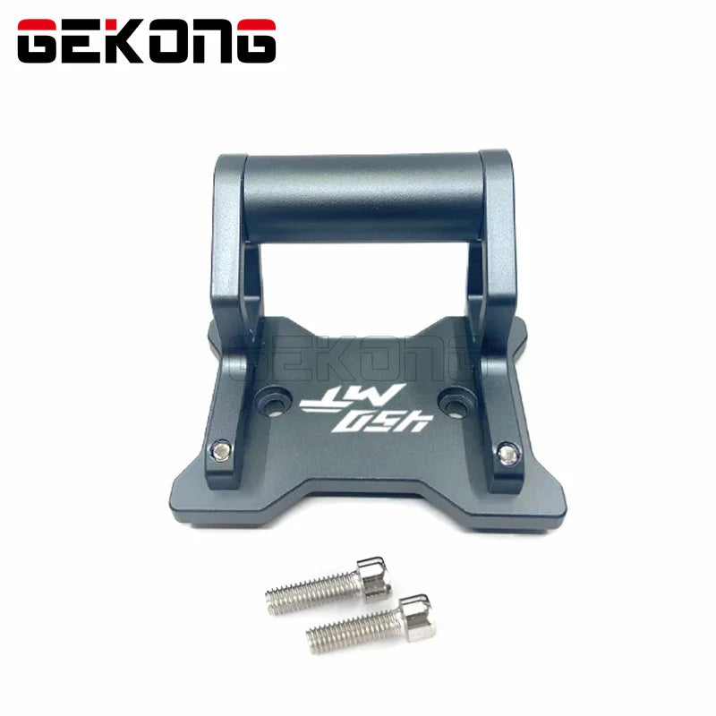 Motorcycle GPS Phone Holder Extension Bracket MT450 – CNC Aluminum Navigation Mount
