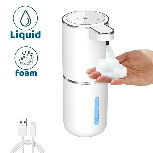 Touchless Automatic Foam Soap Dispenser – USB Rechargeable Infrared Hand Wash Dispenser
