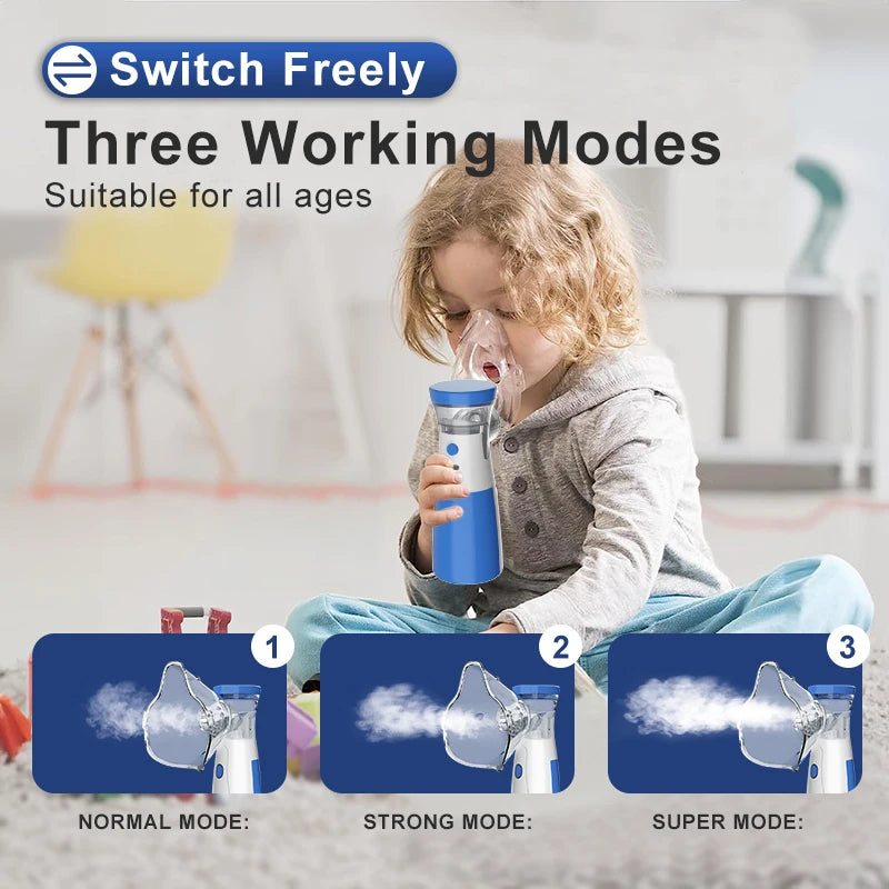 Portable Battery-Powered Nano Mist Sprayer – Handheld Cosmetic Hydration Device