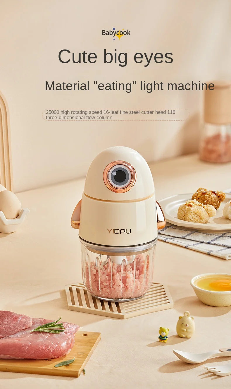 siwenyeden 300ml Electric Chopper & Grinder – 200W Mini Food Processor