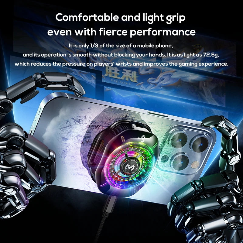 Rechargeable Mobile Phone Cooler | Fast Heat Reduction with Safety Protection