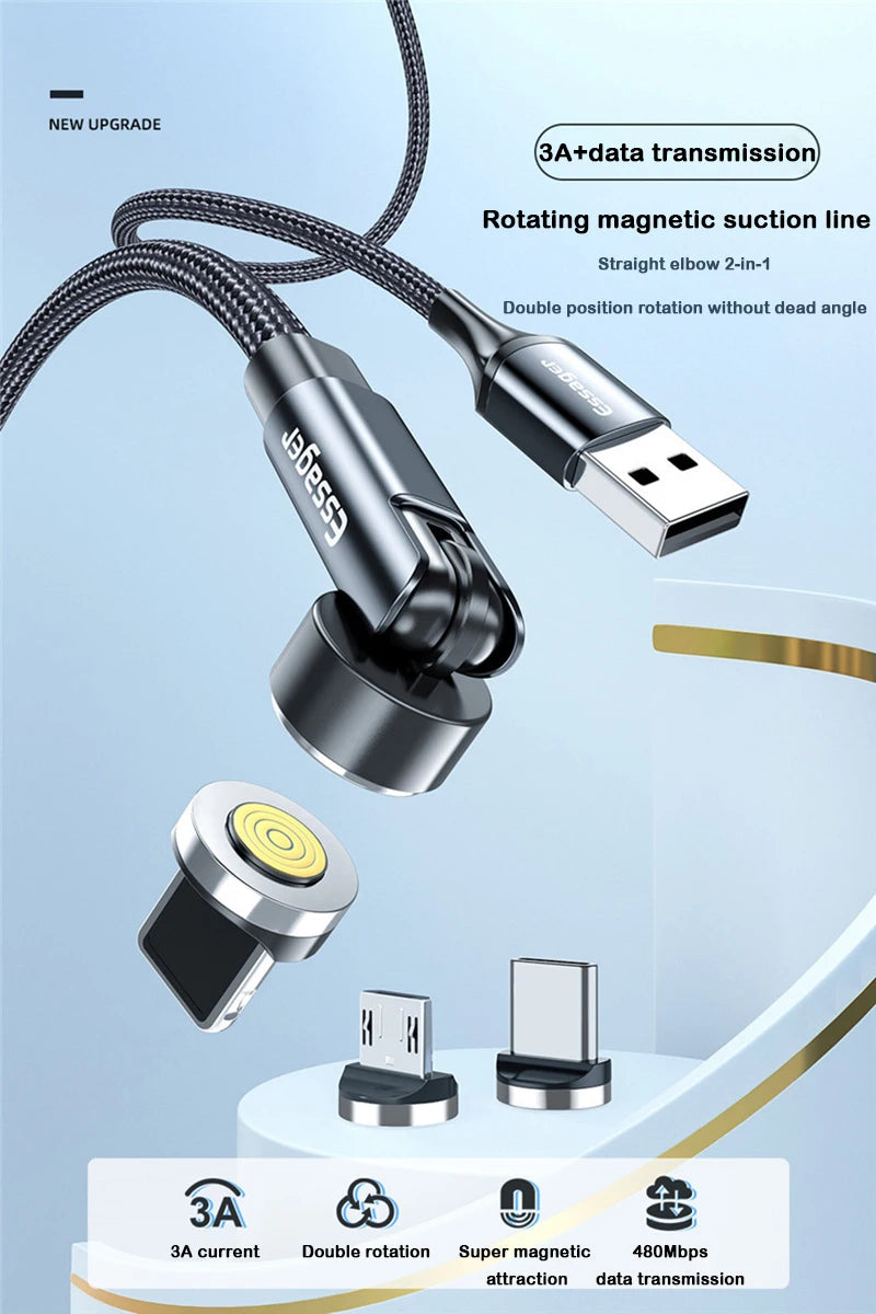 Magnetic Type-C Interface HA57 – USB 3.1 Quick-Suction Connector (Adapter Only)
