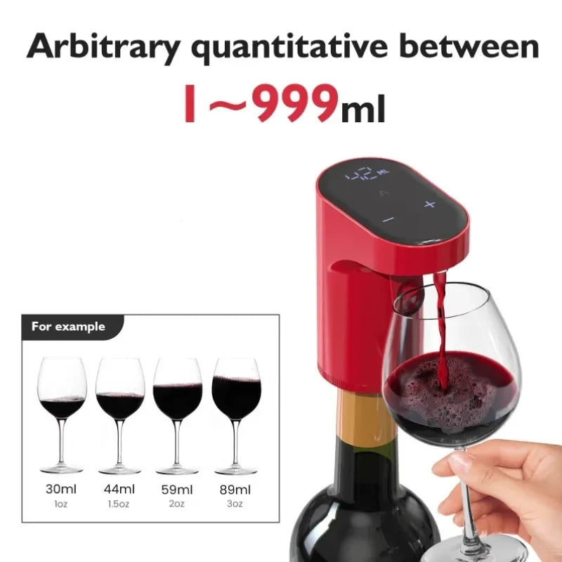 Smart Digital Wine Dispenser – Hands-Free Sensor Automatic Quantitative Pour 1–999ml