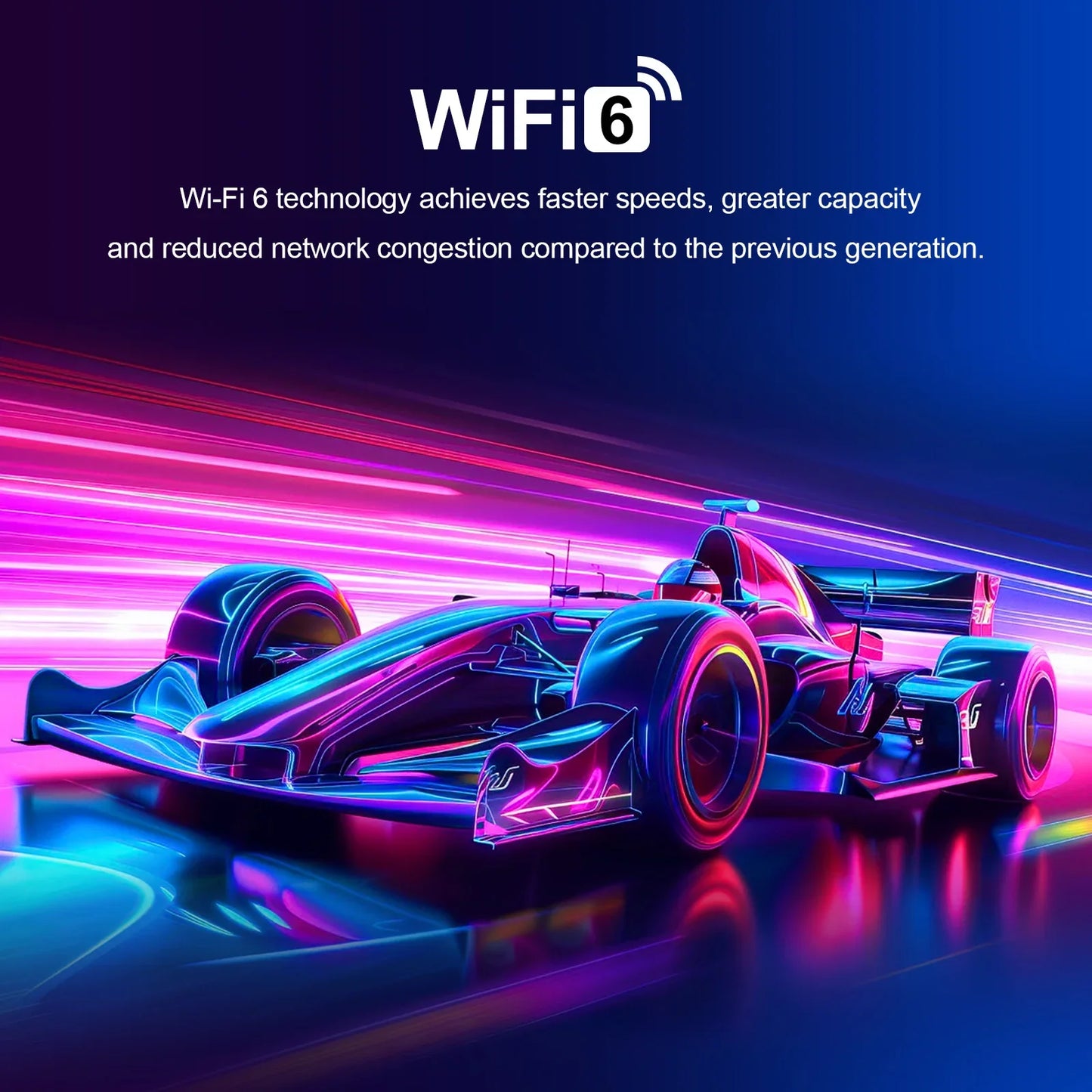 4K Smart Projector – 1600 ANSI, Android 12, WiFi 6, BT 5.2, Native 1080P