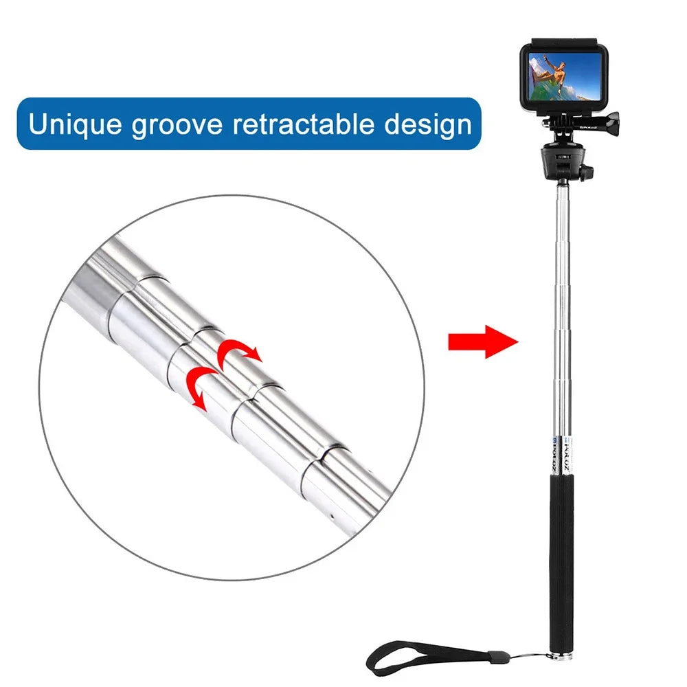 Extendable Selfie Stick Monopod for GoPro & Smartphones