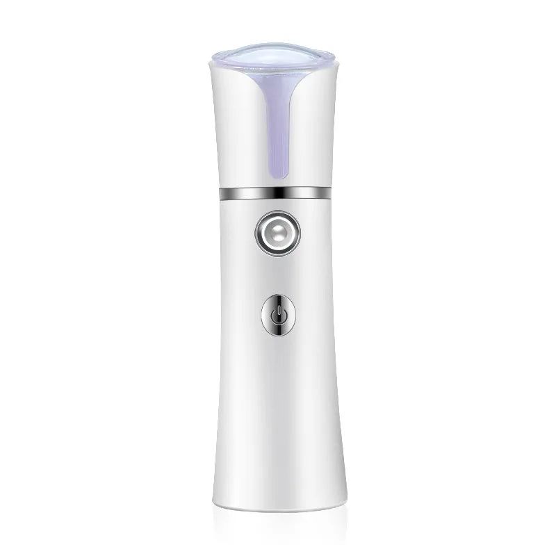 Portable Nano Face Steamer – USB Rechargeable Cold Mist Skin Hydrator