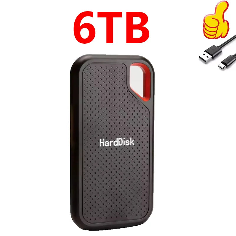 USB 3.2 Portable SSD External Drive – Fast Storage for Laptop, Desktop & Gaming Consoles