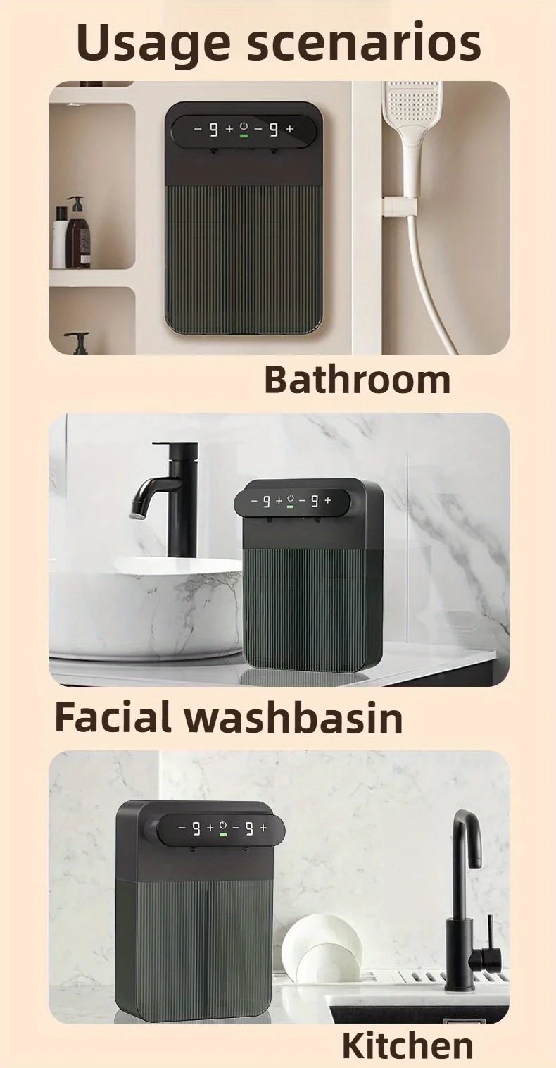 Double Automatic Soap Dispenser – Touchless Dual Soap Dispenser for Bathroom & Kitchen