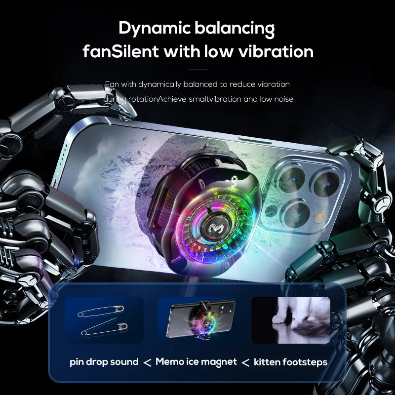 Rechargeable Mobile Phone Cooler | Fast Heat Reduction with Safety Protection