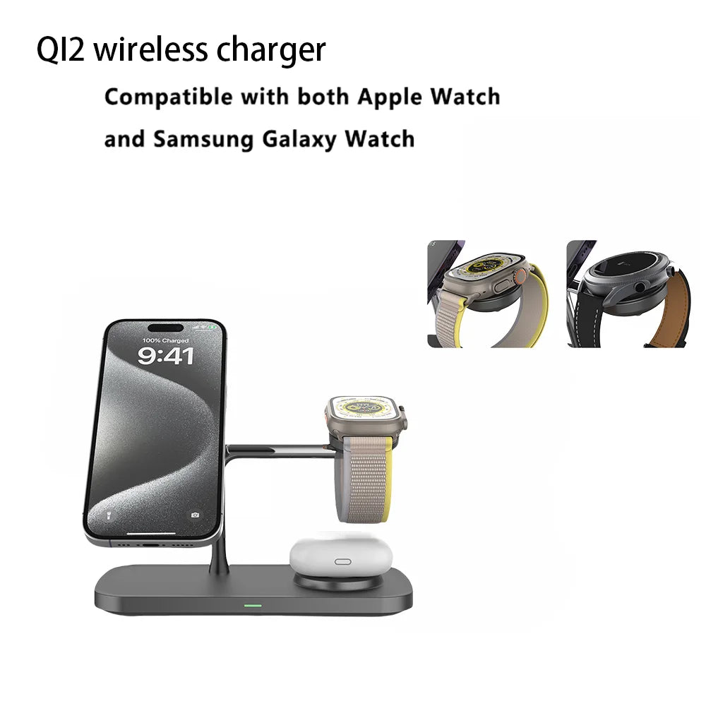 MagSafe Wireless Charging Station with LED Indicator – Apple Only