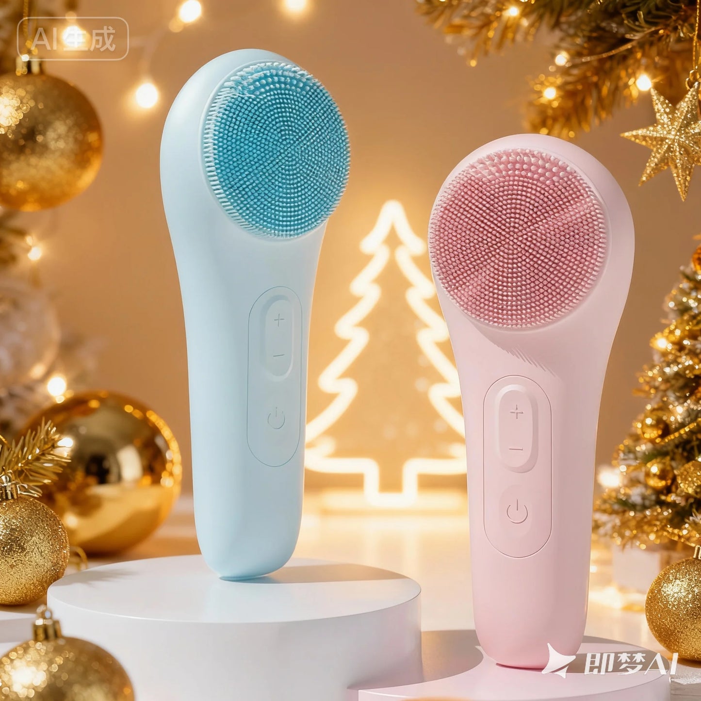 Portable Electric Face Scrubber – Silicone Exfoliating Facial Brush USB Rechargeable