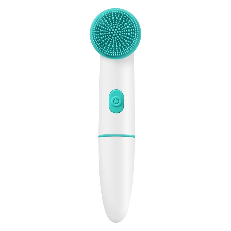 Electric Silicone Facial Cleansing Brush – Waterproof 2-Speed Deep Pore Face Cleaner