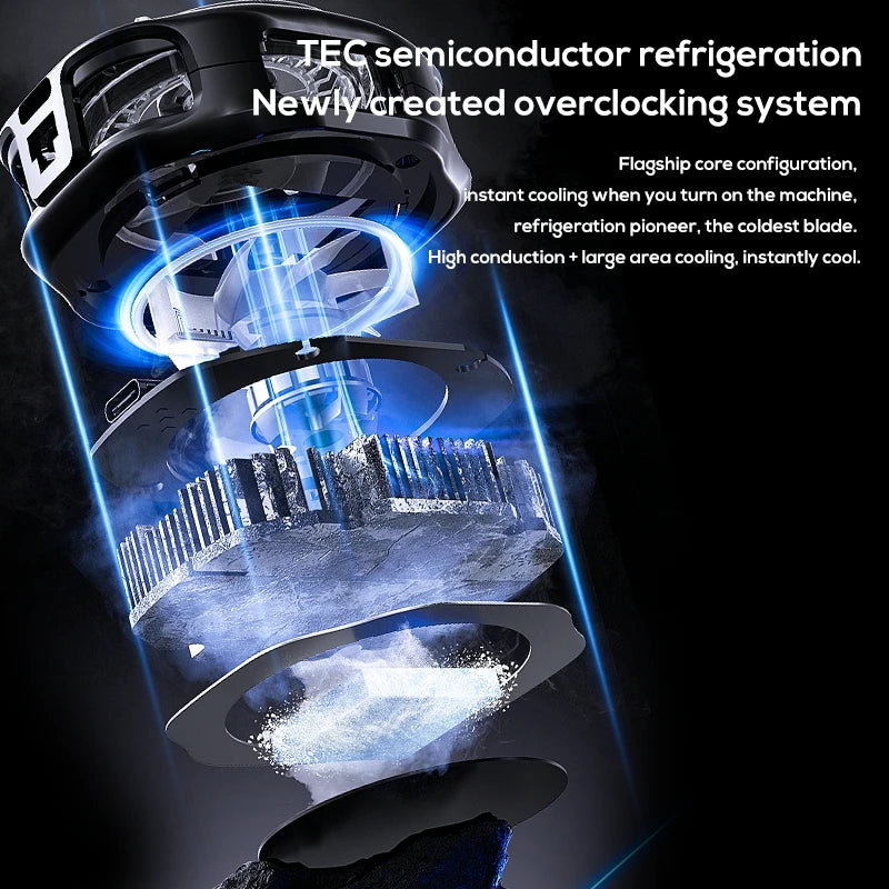 Rechargeable Mobile Phone Cooler | Fast Heat Reduction with Safety Protection