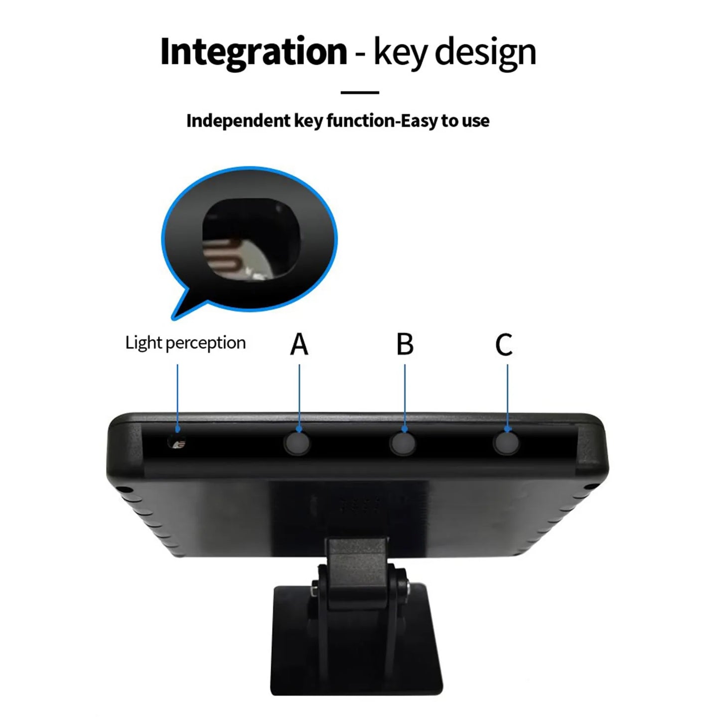 KKMOON GPS Head-Up Display – 4.7″ HD HUD Speedometer with Compass, Altitude, Temperature & Overspeed Alarm (Universal USB 5–24V)