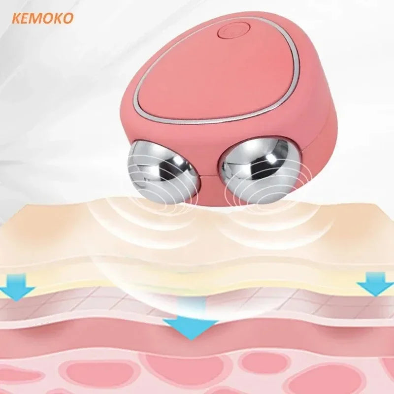 KEMOKO EMS Photon Face Lifting Device H01 – Red & Blue Light Facial Massager