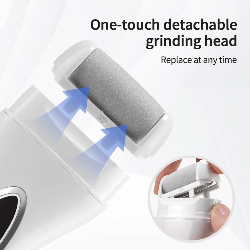AFDEAL Rechargeable Electric Foot Callus Remover – Professional Pedicure Grinder (Standard / Simple)