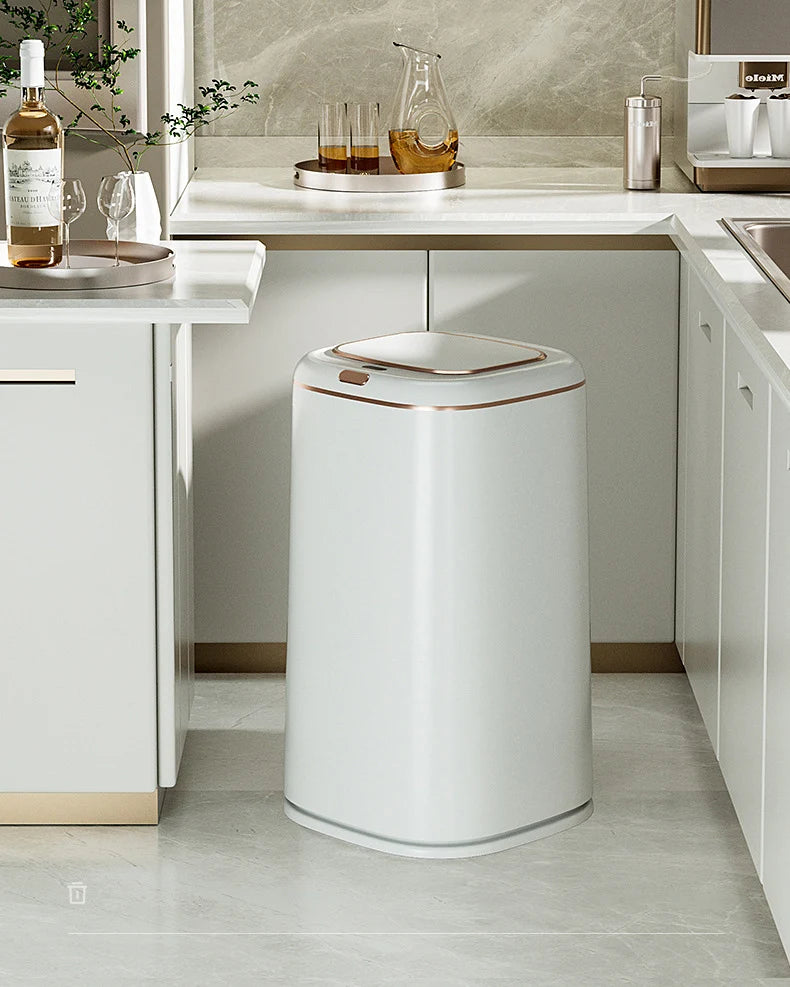 Large Smart Sensor Trash Can 20L / 35L / 40L – Touchless Automatic Garbage Bin for Kitchen