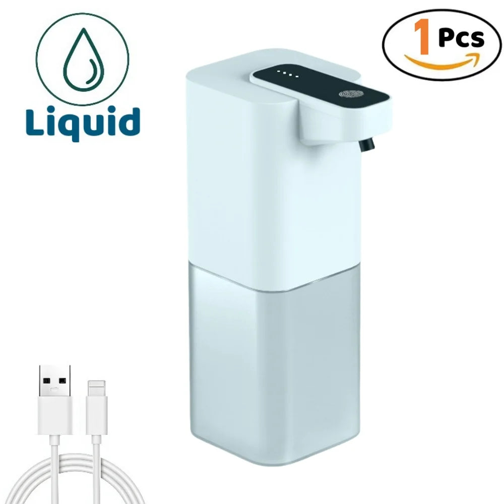 Touchless Automatic Foam Soap Dispenser – USB Rechargeable Infrared Hand Wash Dispenser