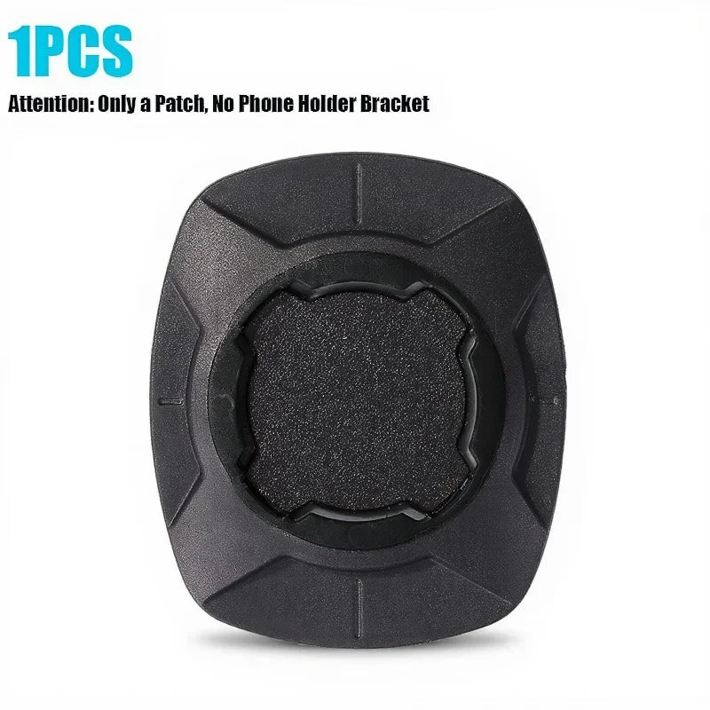 360° Rotating Bicycle & Motorcycle Phone Holder – Shockproof Rear-View Mirror Mount (4.7–7.2″)