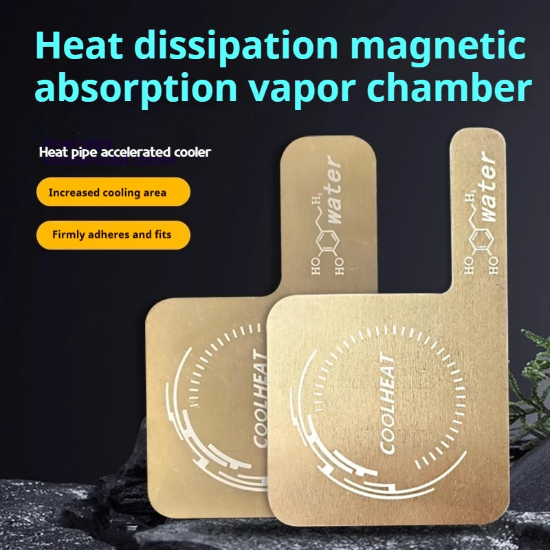 Magnetic Phone Cooling Plate (B Pro / E Pro) – Aluminum Heat Sink with Heat Pipe