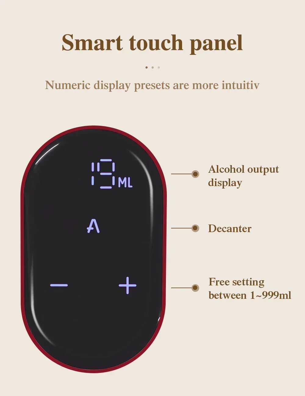 Smart Sensor Electric Wine Dispenser – Hands-Free Auto Pour with Type-C Charging