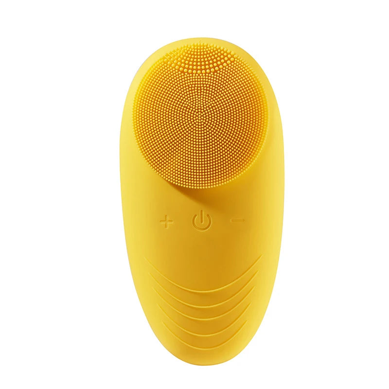 Sonic Facial Cleansing Brush – Deep Cleansing Silicone Face Scrubber
