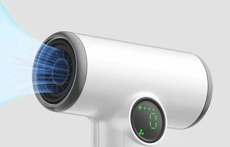 CHUBAN Wireless Hair Dryer – 100000RPM High Wind, USB-C Rechargeable