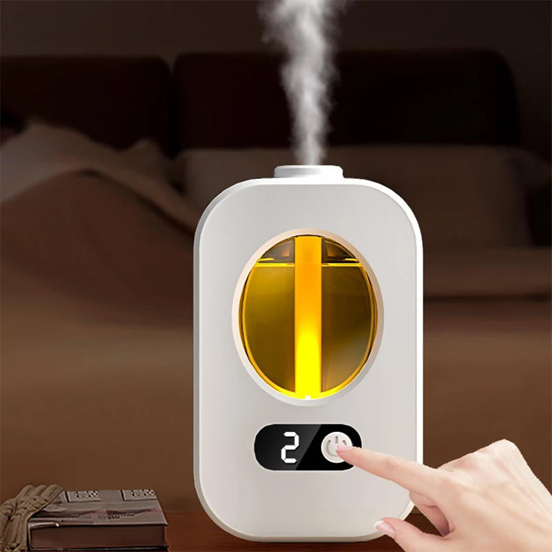 ZAOXI Smart Aromatherapy Diffuser – USB-C Rechargeable, Nano Atomization, Wall or Desk Mount