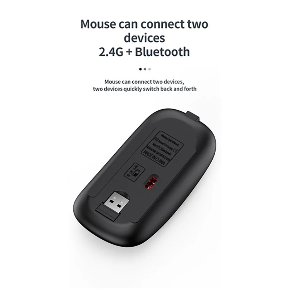Ergonomic Keyboard & Mouse Combo – Dual Connectivity, Multimedia Keys