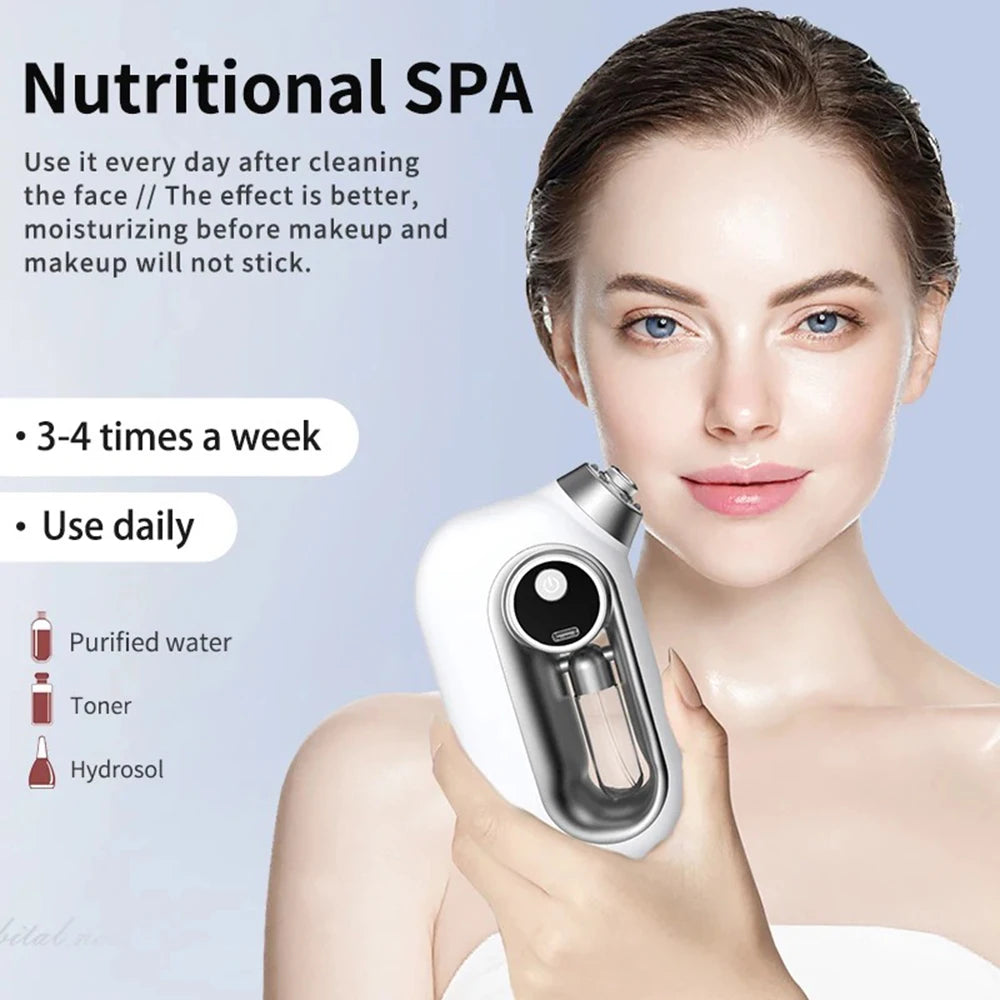 Vilnason ZYP-002 Hot & Cold Facial Steamer – Blue Light Nano Mist Oxygen Injector