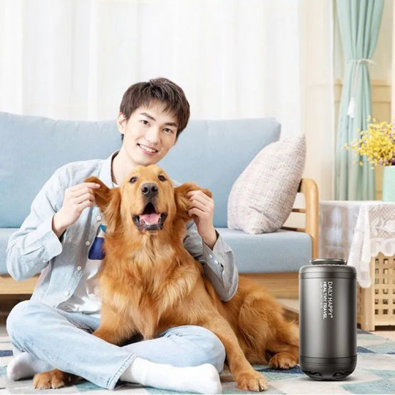 Compact Air Purifier with Replaceable Filter & Aromatherapy – Fresh Air Deodorizer for Car & Small Spaces