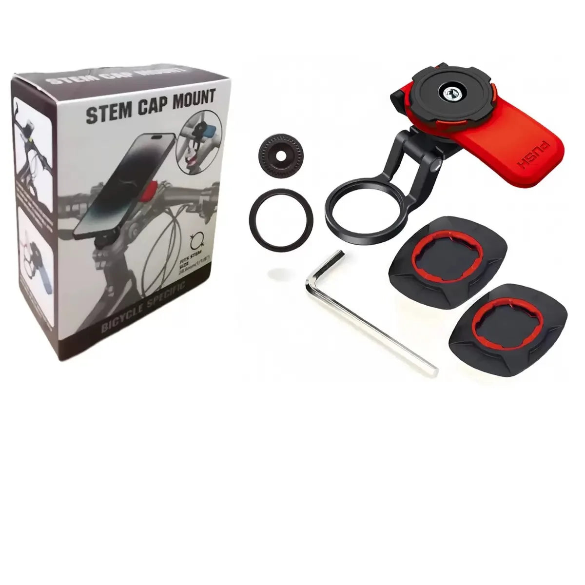 Motorcycle Phone Holder – Shock-Absorbing Quick-Release Bike Mount