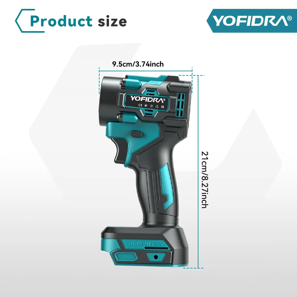 Yofidra F02-ES 1200W Turbo Air Duster & Vacuum Blower – 110m/s High-Speed Electric Cleaner