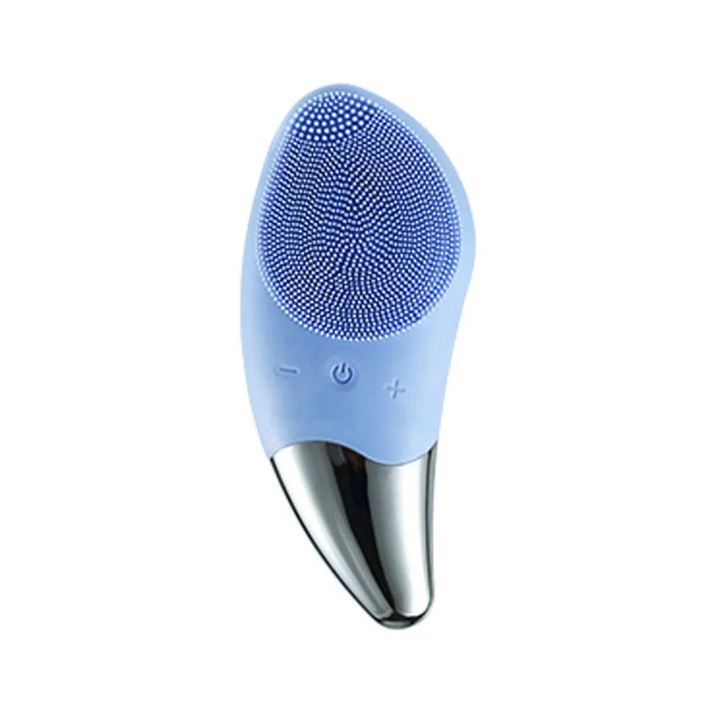 CAMMUO Waterproof Facial Cleansing Device – Ultrasonic Vibration Massage Brush