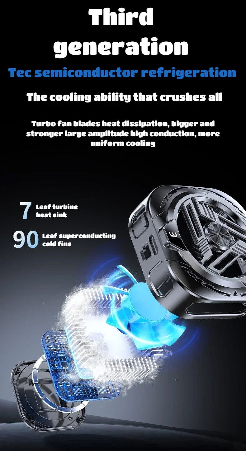 Smartphone Cooling Fan (Cable Powered) – Portable Heat Dissipation Accessory