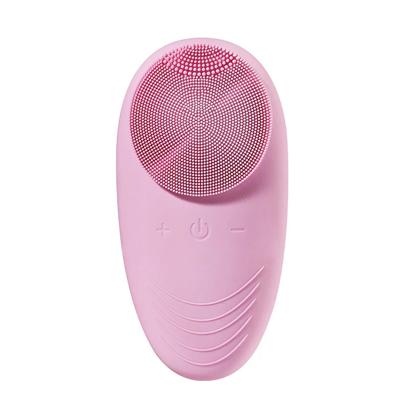 Sonic Facial Cleansing Brush – Deep Cleansing Silicone Face Scrubber