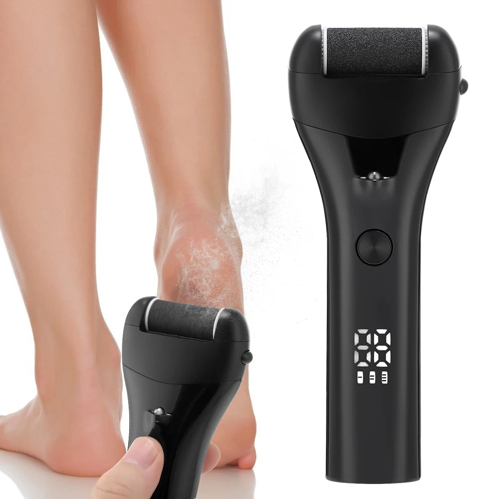 AFDEAL Rechargeable Electric Foot Callus Remover – Professional Pedicure Grinder (Standard / Simple)