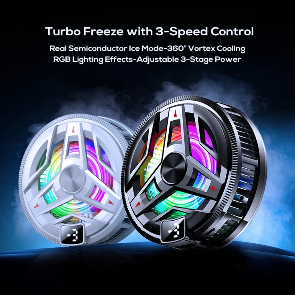 Universal Phone Cooling Accessory – CE & RoHS Certified External Cooler