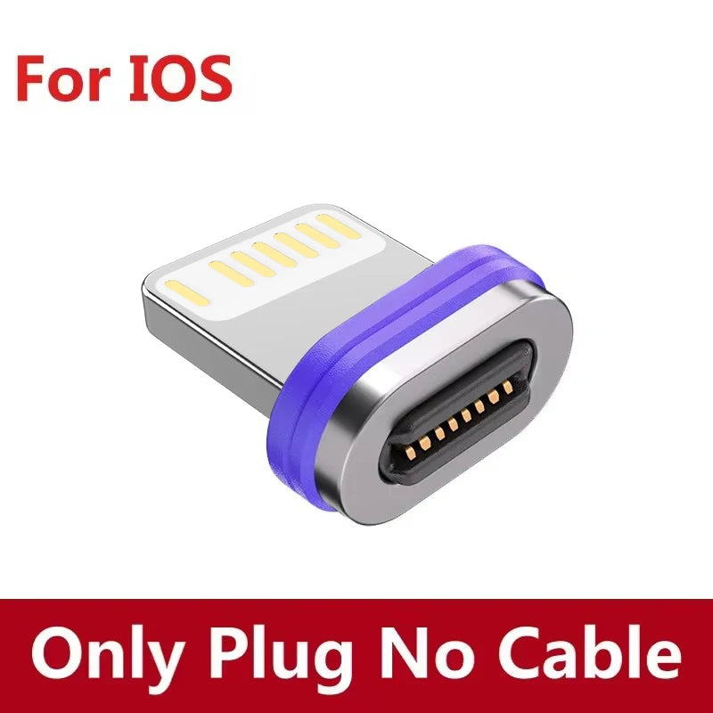 240W PD Magnetic Type-C to Type-C Cable – 16-Pin Fast Charge for Laptops & Phones