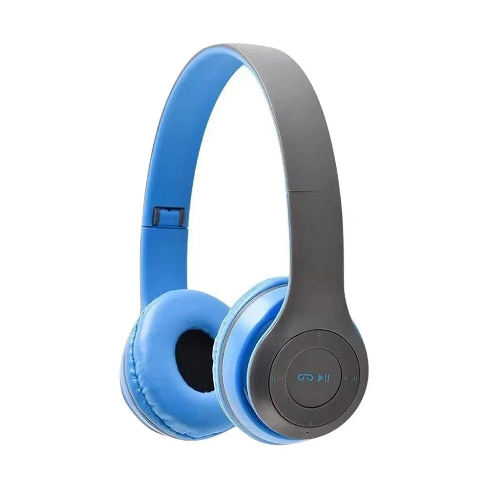 P47 Wireless Gaming Headphones – Over-Ear Bluetooth Headset with Mic & Noise Cancelling