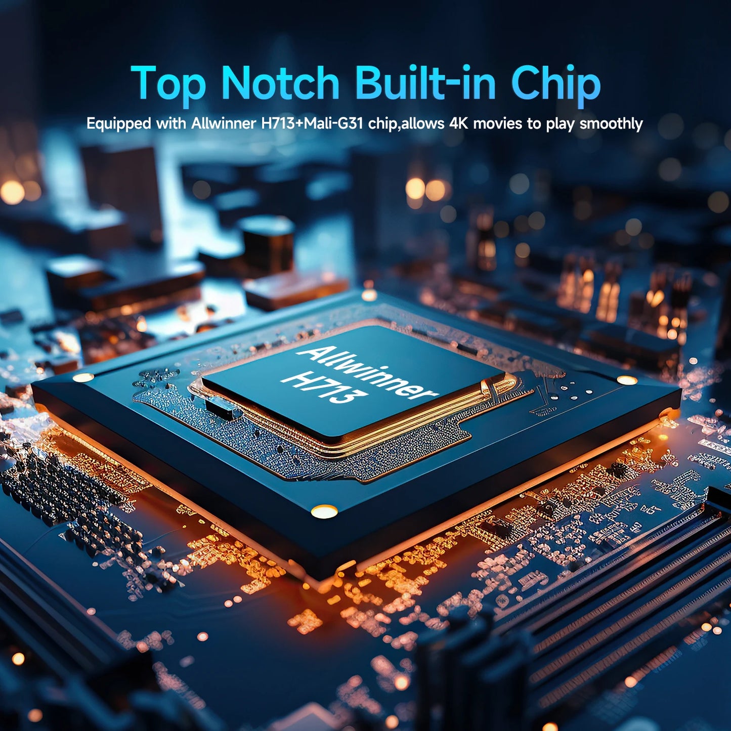 HY320 Portable Home Theater Projector – 720P Native, 4K Decode, BT 5.0