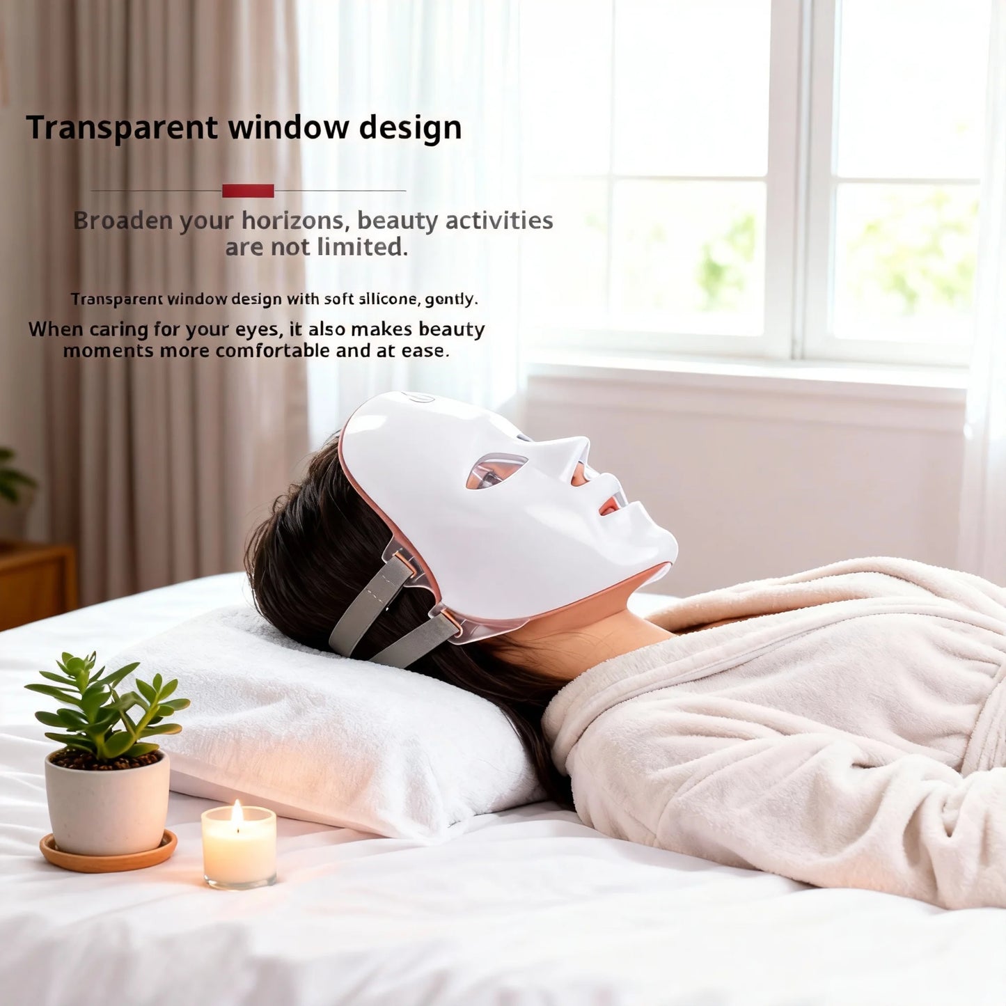 7-Color LED Light Therapy Face Mask – Lifting, Whitening & Anti-Wrinkle Care