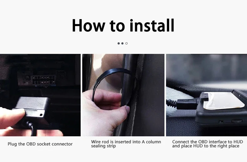 ZMFJH C500 OBD2 / T900 GPS Head-Up Display – Digital Speedometer with RPM, Fuel, Voltage & Alarm Alerts (KM/H & MPH)