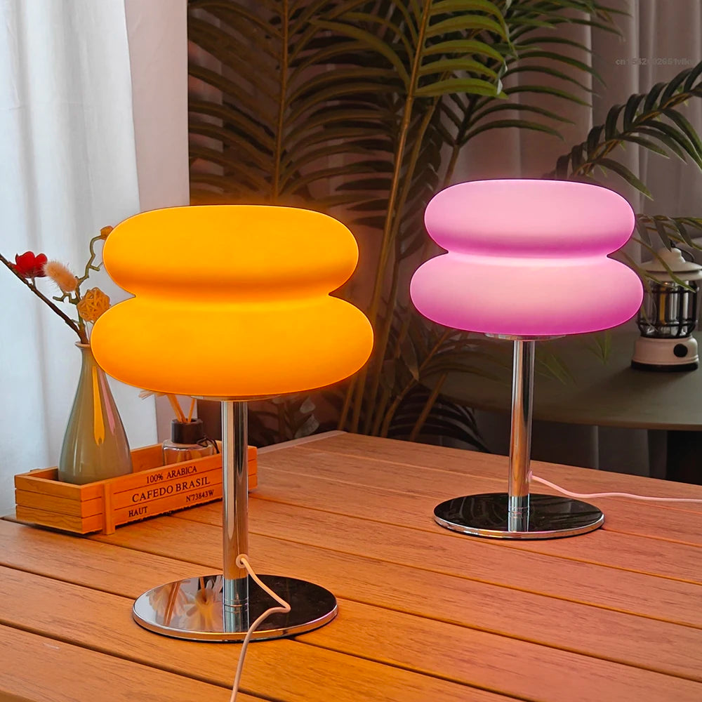 Topwinson LED Mushroom Night Light | USB Rechargeable, 3-Color Dimmable Bedside Lamp