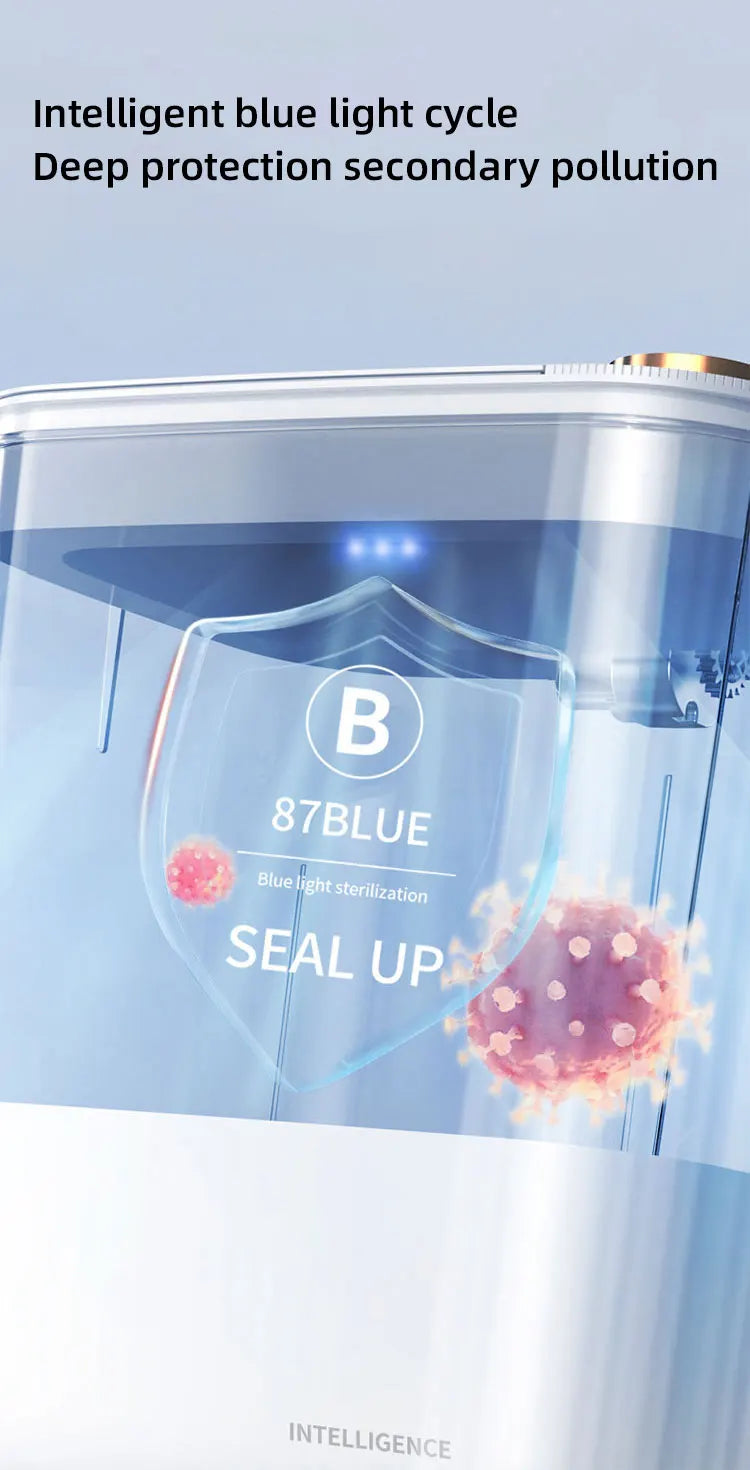 18L/20L Smart Sensor Trash Can – Rechargeable Touchless Garbage Bin with Digital Display