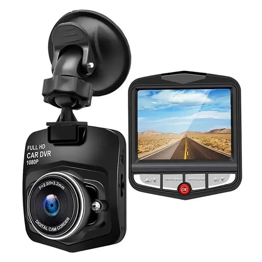 XMSJ 1080P Full HD Car Dash Cam – Loop Recording, G-Sensor, Parking Monitor & 2.4″ Screen