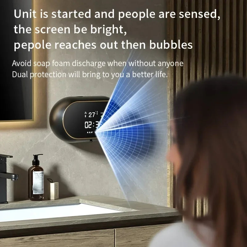 Automatic Foam Soap Dispenser – Touchless Liquid Soap Dispenser for Bathroom & Kitchen