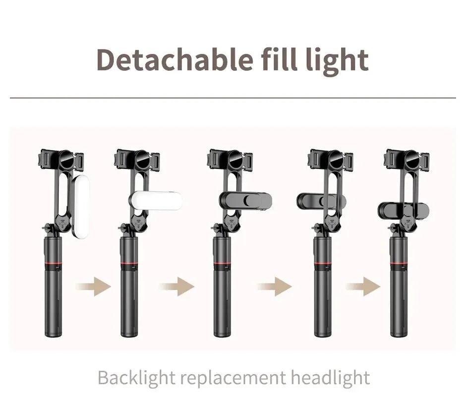L15 Foldable Bluetooth Selfie Stick with Wireless Remote