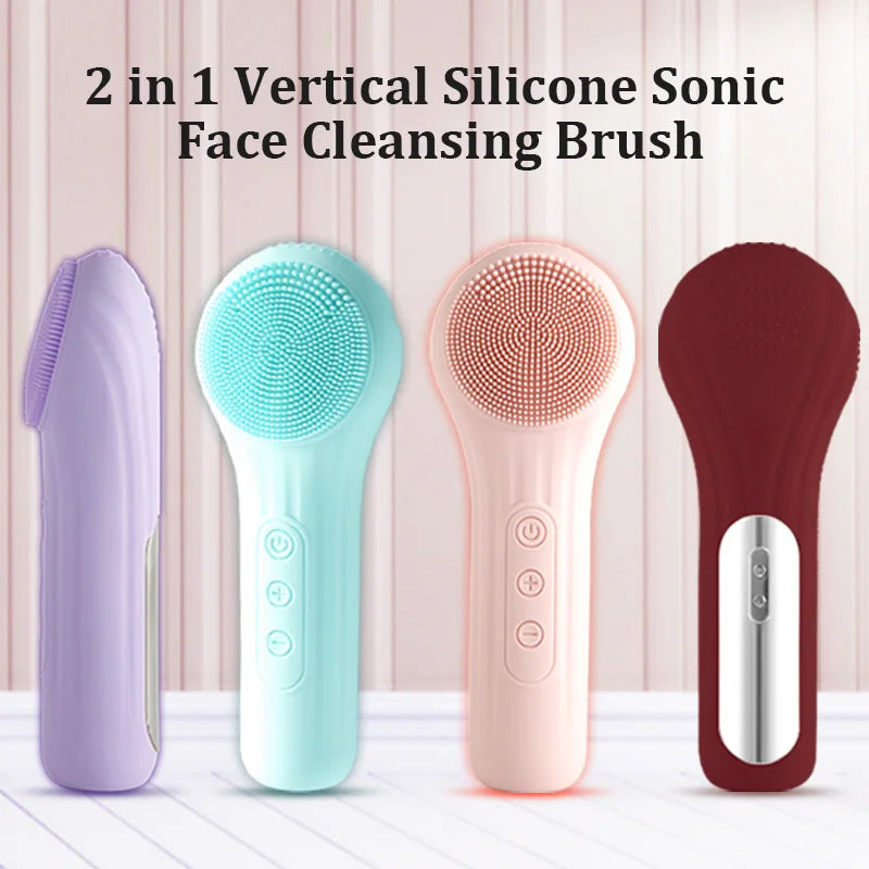 Sonic Facial Cleansing Brush SK0308 – USB Rechargeable Deep Pore Cleanser