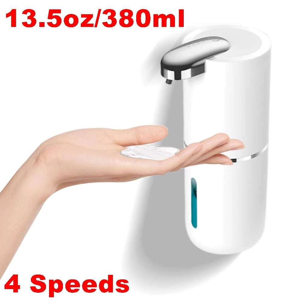 Alloet Touchless Liquid Soap Dispenser – IPX6/IPX7 Waterproof, Battery Powered Automatic Dispenser